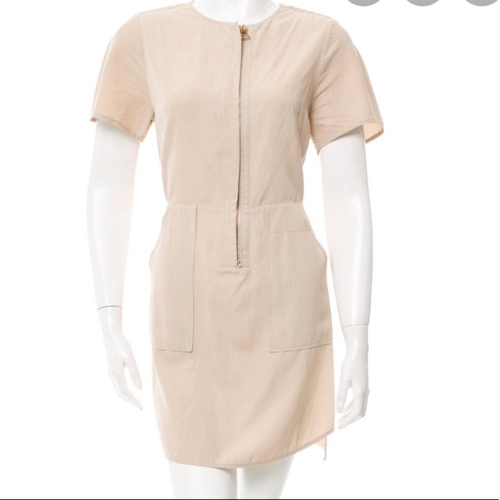 Philip Lim 3.1 Zip Front Cut Out Dress